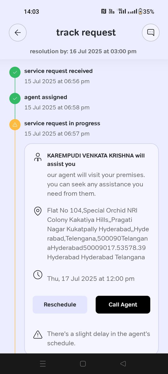 eyemRohit's tweet photo. @Airtel_Presence @airtelindia  What kind of pathetic service you provide. Raised ticket on 15 th July and the issue is going to resolve on 17th July.. you don't care about existing customers.. if I call you for a new connection you will get it done in 1 day.. https://t.co/KinOvyCpaj