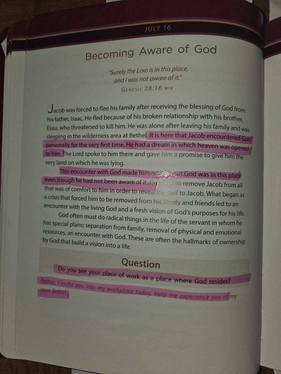 Sometimes God has to remove us from our comfortable place to bless us! 
#TrustGodsProcess