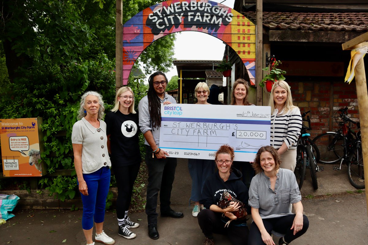 Bristol City Leap (@bristolcityleap) on Twitter photo Do you need funding for a community energy project? ⚡
Be like <a href="/swcityfarm/">St Werburghs City Farm</a>, who will be looking to improve the energy efficiency of their buildings long term 🐓
They applied to our Community Energy Fund, and you can too 👇
bristolcityleap.co.uk/community/comm…
#Bristol #CommunityEnergy Do you need funding for a community energy project? ⚡
Be like <a href="/swcityfarm/">St Werburghs City Farm</a>, who will be looking to improve the energy efficiency of their buildings long term 🐓
They applied to our Community Energy Fund, and you can too 👇
bristolcityleap.co.uk/community/comm…
#Bristol #CommunityEnergy