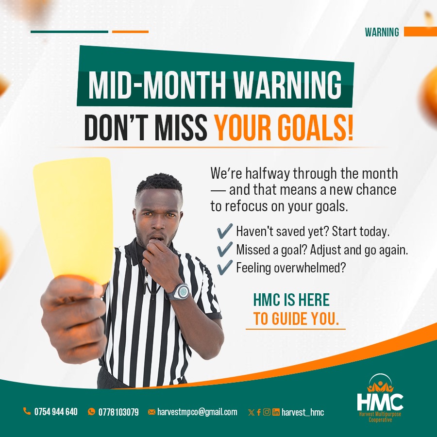 harvest_hmc's tweet image. 🚨Still figuring things out? It’s not too late to bounce back and stay on track.

#HMC 
#MicroSaving 
#FinancialFreedomForGenerations 
#SignUpSaveBuyLand