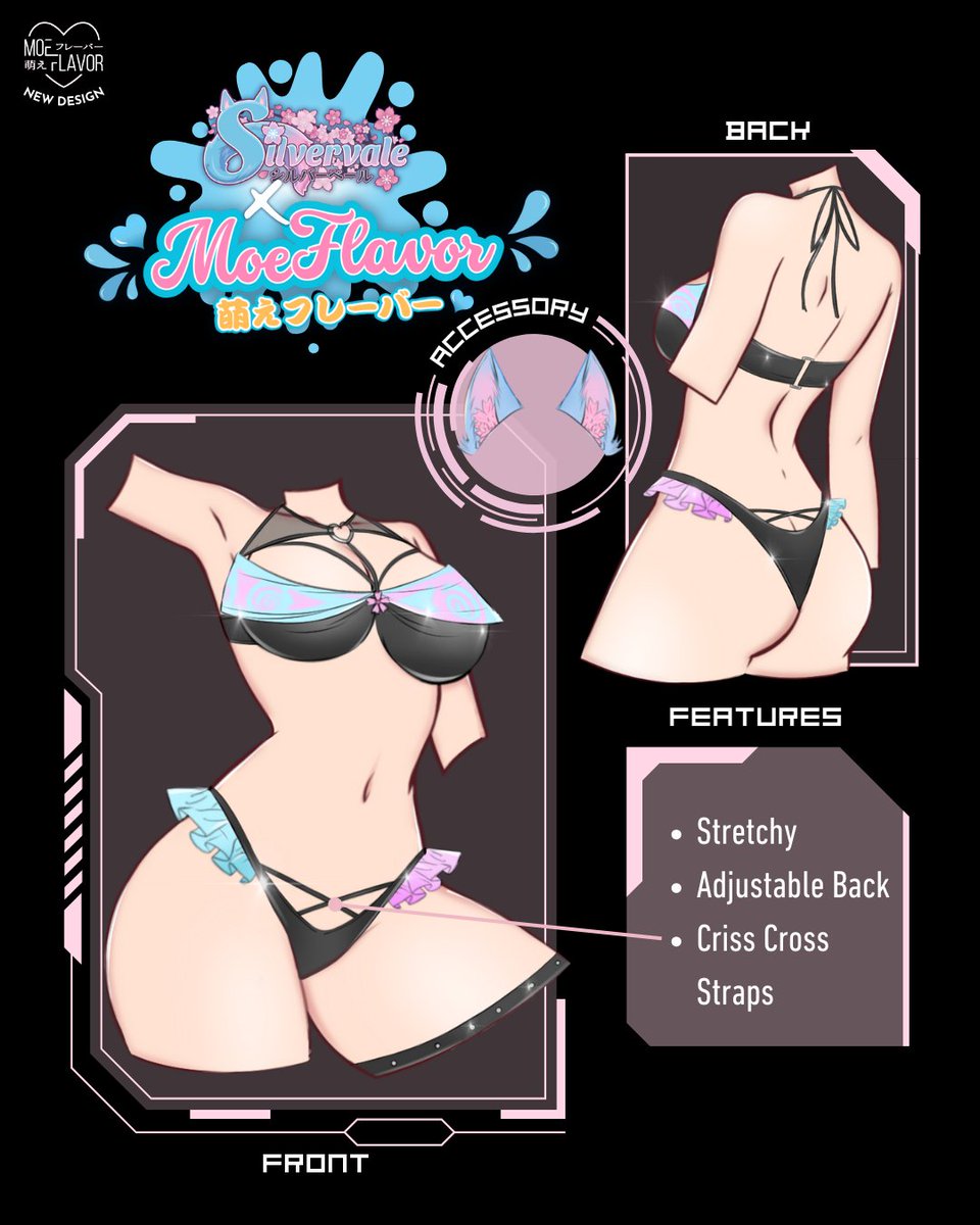 Are you ready for hotgirl summer? :D

Excited to show you a cute new swimsuit <a href="/moeflavor/">MoeFlavor</a> has been cooking!
Launching 7/25!
