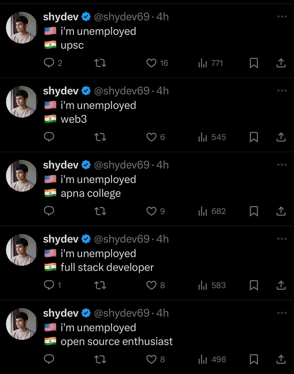🇺🇸 i'm unemployed
🇮🇳