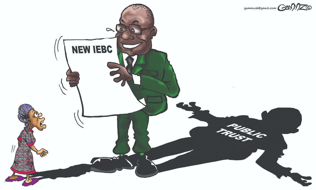 kiddoGAMMZ's tweet image. #IEBC Rebuilding... Cartoon for @StandardKenya @KTNNewsKE @ktnhome_