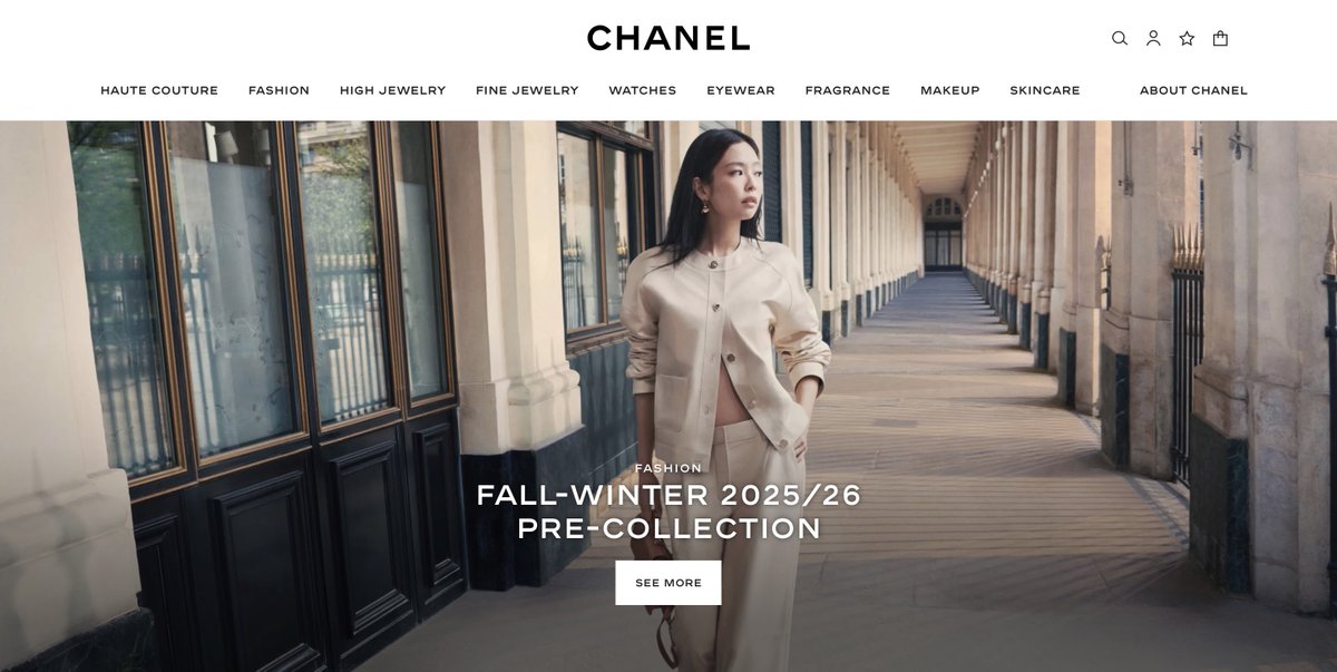 JennieDCGallery's tweet photo. 250716 @CHANEL has updated their website main cover photo to #JENNIE for Fall-Winter 2025/26 pre-collection. https://t.co/AmqHi7vH3Q