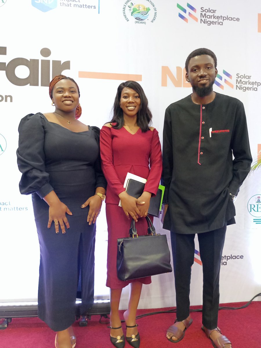 greenandsmart's tweet photo. We connected with industry leaders, innovators, and policymakers last week to explore solutions making solar more affordable, accessible, and sustainable from innovative financing to skills development.

Thank you to everyone shaping Nigeria’s green future!

#GST #AbujaSolarFair https://t.co/6NDYSANLSh