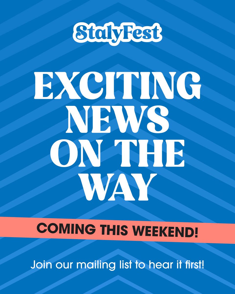 StalyFest tweet media