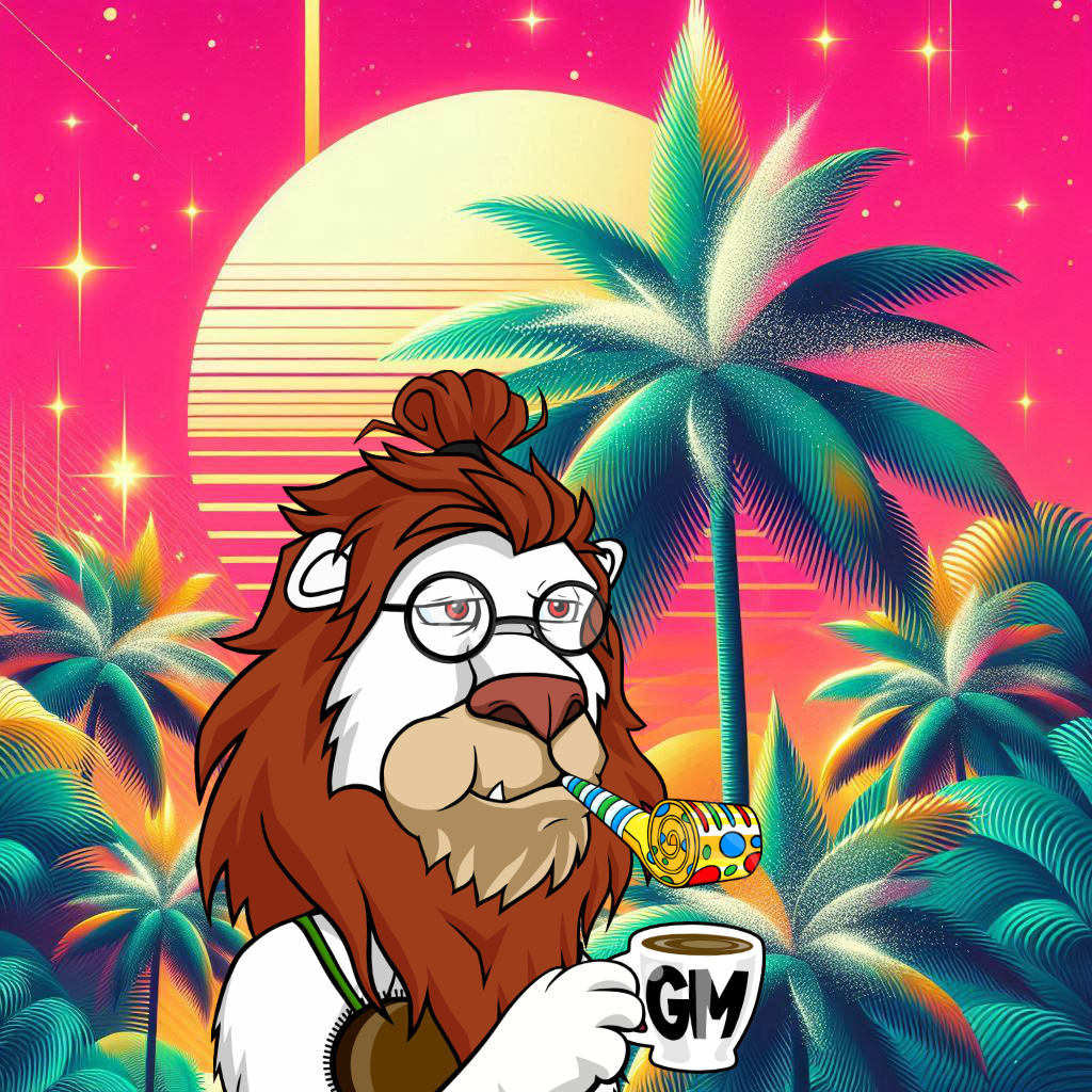 GM Kings &amp; Queens
Sun’s out ☀️ Sky’s in full glam ✨️🩷✨️ And we? Just being ourselves—effortlessly iconic ✨️👑✨️ Happy #PinkWednesday, Pride!   #CocoPride #ROAR <a href="/LazyLionsNFT/">Lazy Lions 👑</a>   <a href="/krypto_toujours/">CatWalk💫</a>  🦁🌸 / Coco Flora