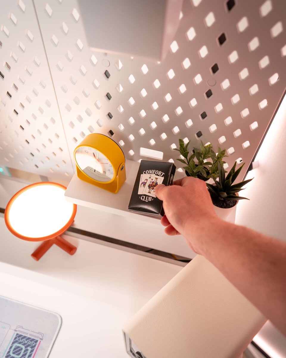 dezctop's tweet photo. Designed to lock in, not just fit in.
These D-Board shelves provide firm, stable support for everything you need close at hand. A solid upgrade to keep your workspace organized and focused.
What’s the first thing you’d put on yours?

#Dezctop #DBoard #deskshelves https://t.co/QUnxR81GnN