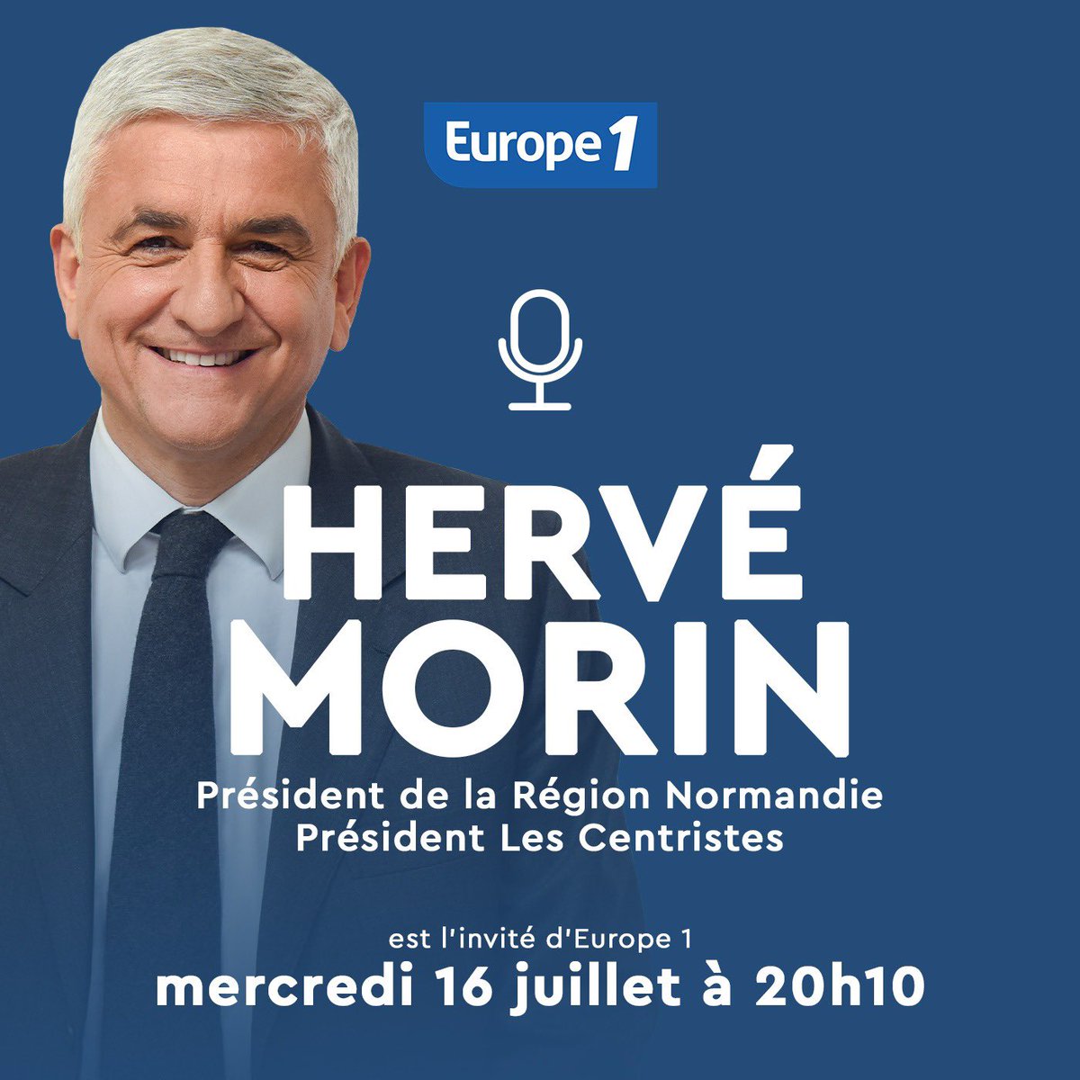 Herve_Morin's tweet photo. Retrouvez-moi ce soir à 20:10 sur @Europe1 https://t.co/MFNse0pxjq