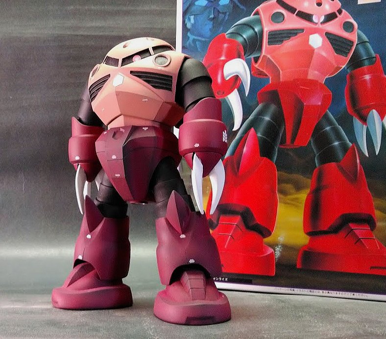 p3LERDLvZ6pjIOK's tweet image. 旧キット 1/100 シャア専用ズゴック改修版
完成しました。
ネオジムでモノアイ可動
製作してると昔を想い出す 楽しいキットでした😊
#旧キット
#ガンプラ
#旧キットはいいぞ
#シャア専用