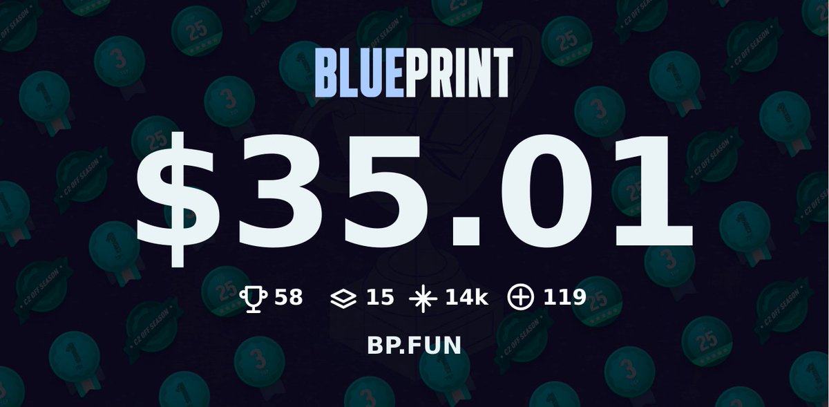 cryptoetblockc1's tweet photo. Just cashed out $35.01 from the @bpdotfun jackpot. I'm sitting at #59 — Can you beat me? https://t.co/6x9onY9HKx