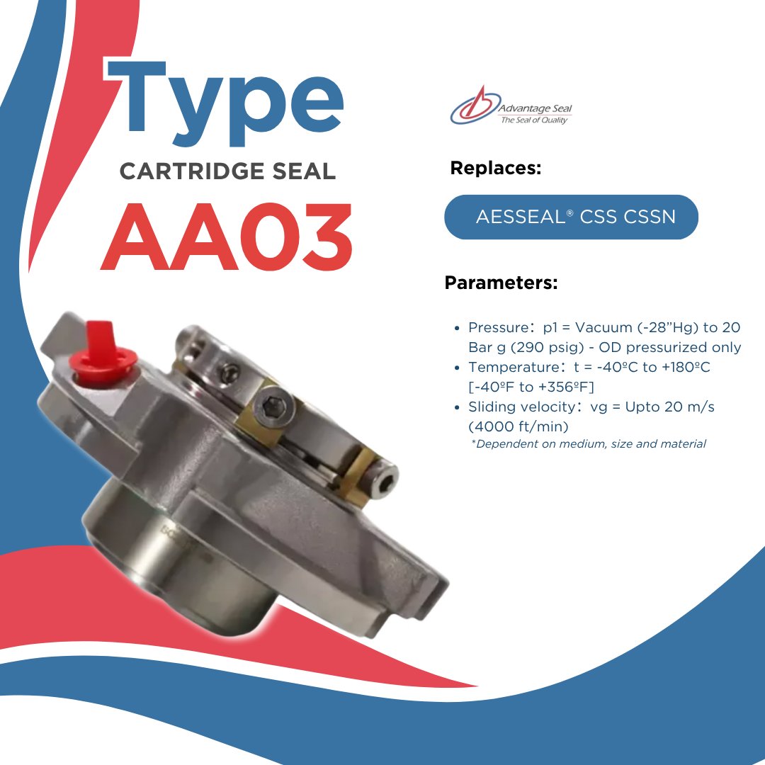 ⚙️ Need a reliable, drop‑in cartridge seal?

👉 Learn more → asiseal.com/products/cartr…

#PumpTech #CartridgeSeal #IndustrialSeal #Efficiency