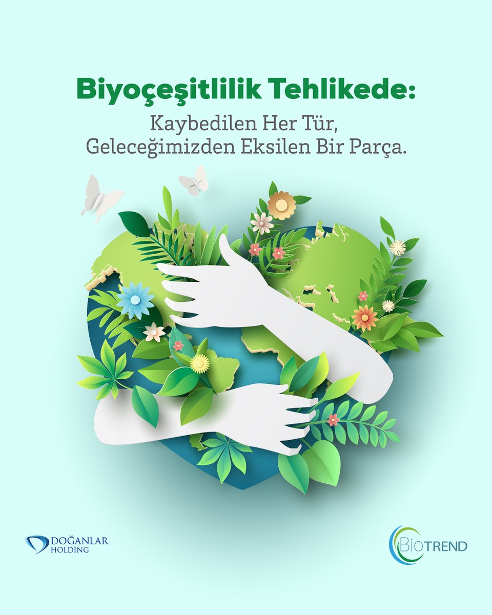 Dünyamızda milyonlarca canlı türü, doğal yaşam alanlarının yok olması, çevre kirliliği ve iklim değişikliği yüzünden tehdit altında. Biyoçeşitlilik sadece doğanın zenginliği değil; bizim yaşam güvencemizdir.

Peki ne yapabiliriz?
Tüketim alışkanlıklarımızı değiştirebilir,
Doğal