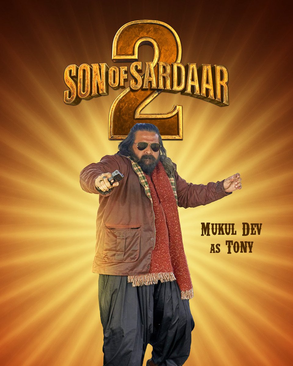 Ajay Devgn (@ajaydevgn) on Twitter photo Family photo nahi, yeh hai bomb phatne se pehle ka scene!
#SonOfSardaar2 in cinemas this 25th of July! #SardaarIsBack #SOS2
<a href="/ravikishann/">Ravi Kishan</a> <a href="/mrunal0801/">Mrunal Thakur</a> <a href="/neerubajwa/">Neeru Bajwa</a> <a href="/jiostudios/">Jio Studios</a> <a href="/ADFFilms/">Devgn Films</a> @tseries #JyotiDeshpande <a href="/nrpachisia/">N R Pachisia</a> #PravinTalreja <a href="/KumarMangat/">Kumar Mangat Pathak</a> #VijayKumarArora Family photo nahi, yeh hai bomb phatne se pehle ka scene!
#SonOfSardaar2 in cinemas this 25th of July! #SardaarIsBack #SOS2
<a href="/ravikishann/">Ravi Kishan</a> <a href="/mrunal0801/">Mrunal Thakur</a> <a href="/neerubajwa/">Neeru Bajwa</a> <a href="/jiostudios/">Jio Studios</a> <a href="/ADFFilms/">Devgn Films</a> @tseries #JyotiDeshpande <a href="/nrpachisia/">N R Pachisia</a> #PravinTalreja <a href="/KumarMangat/">Kumar Mangat Pathak</a> #VijayKumarArora