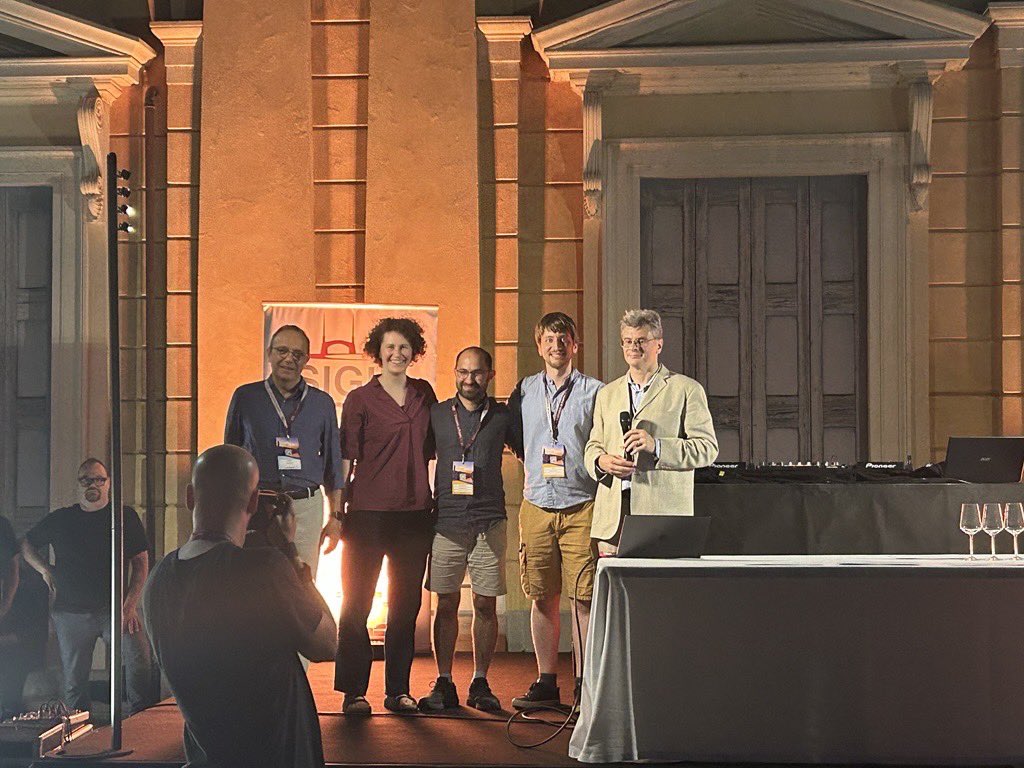 ir_glasgow's tweet image. Huge congratulations to @macavaney on receiving the prestigious ACM SIGIR Early Career Researcher Award in the research category! This well-deserved recognition highlights the excellence & impact of his work in the IR community 👏🎉#sigir2025
Cc @GlasgowCS @UofGlasgow @ACMSIGIR