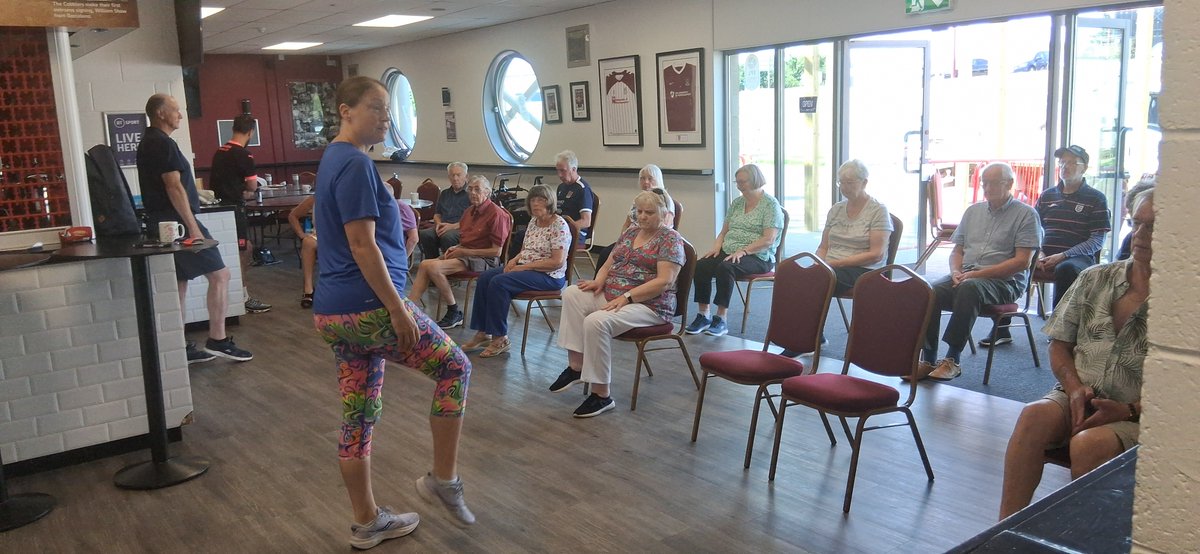 NTFC_CT's tweet image. 🙌 Thanks to Michelle for delivering a sitting down exercise class to our Extra Time Hub group on Monday!
Find out more about our Extra Time Hubs! 👇
ntfccommunity.co.uk/extra-time
#ShoeArmy 👞