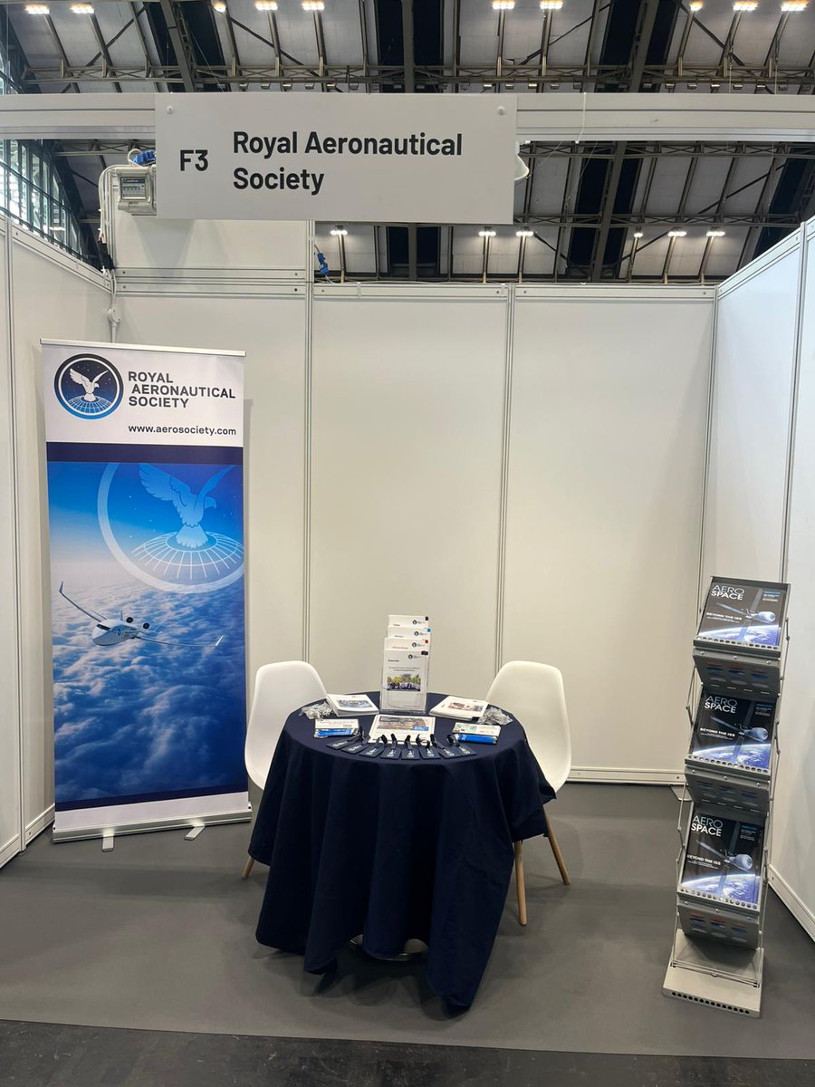 At the UK Space Conference in Manchester this week? Come visit the @aerosociety stand on F3 to find out about membership &amp; the Society's growing space focus! #ukspaceconference #UKSpace25