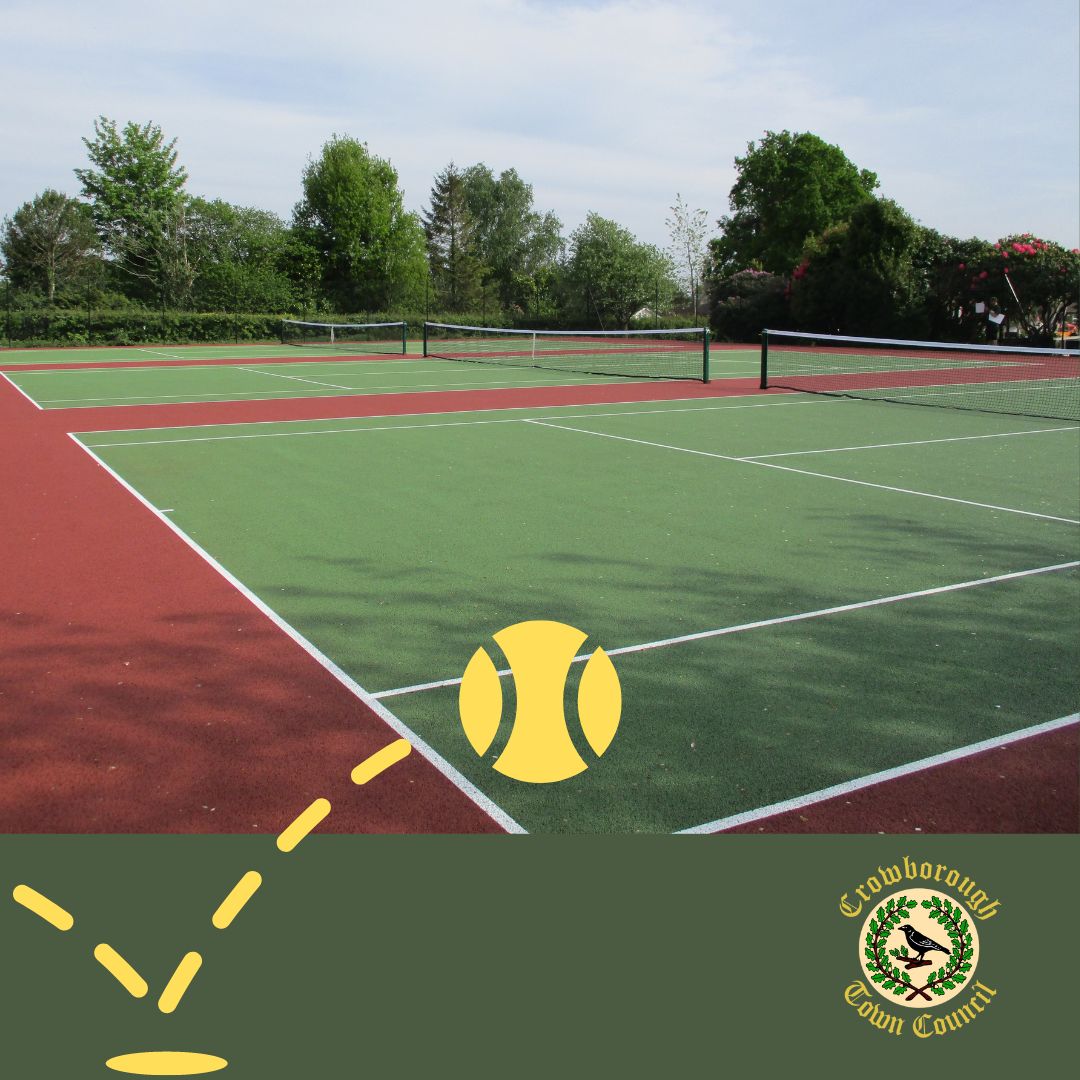 CrowboroughTC's tweet image. 🏸 ANYONE FOR TENNIS?
Has the recent excitement at #wimbledon  inspired you to dig out your trainers &amp;amp; tennis racquet?

You can play for FREE at the Wolfe Recreation Ground tennis courts in Crowborough.

No need to book, just turn up and play  😀

#crowborough