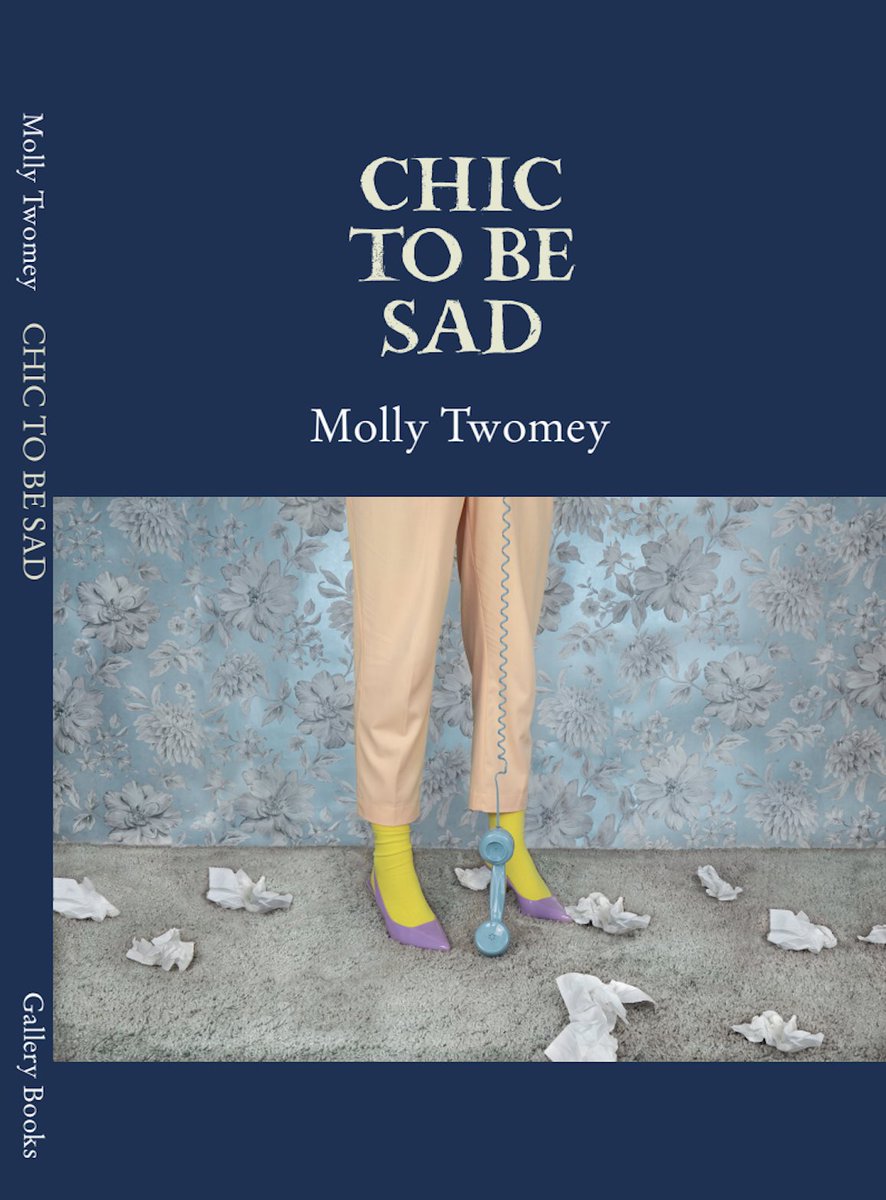 The Arts Council / An Chomhairle Ealaíon (@artscouncil_ie) on Twitter photo ‘Brave in its honesty and directness.’
Check out this week's #ReadWithAC pick 'Chic to be Sad', the latest poetry collection from Bursary supported poet <a href="/mollytwomey1/">Molly Twomey</a>
Published by Arts Grant Funded <a href="/TheGalleryPress/">The Gallery Press</a>
gallerypress.com/product/chic-t… ‘Brave in its honesty and directness.’
Check out this week's #ReadWithAC pick 'Chic to be Sad', the latest poetry collection from Bursary supported poet <a href="/mollytwomey1/">Molly Twomey</a>
Published by Arts Grant Funded <a href="/TheGalleryPress/">The Gallery Press</a>
gallerypress.com/product/chic-t…