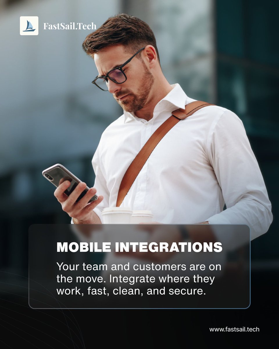 FastsailTech's tweet image. Stay connected, stay productive.

Growth shouldn’t break your backend.
If your business is scaling but your systems aren’t, it’s time to upgrade.

CRM, dashboards, APIs, mobile? We build what actually works. Let’s get to work.

#scalesmart #midsizebusiness
#fastsailtech #midsize