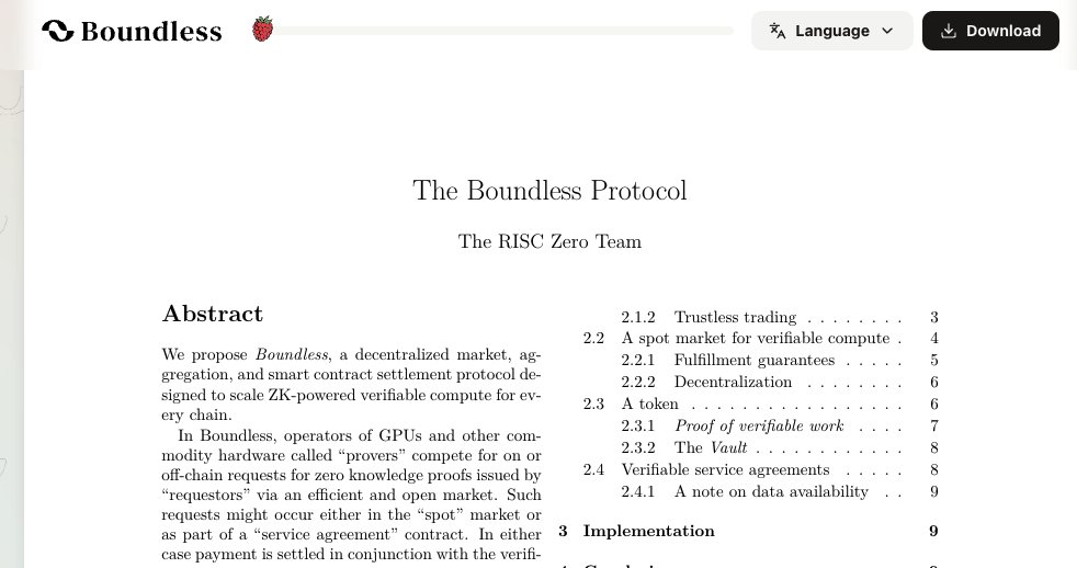 I have read the <a href="/boundless_xyz/">Boundless</a>
white paper. Here is proof: