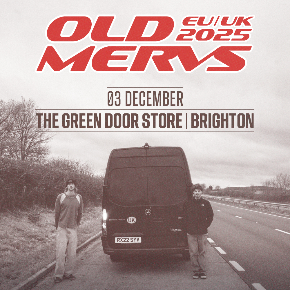 LoutPromotions's tweet image. NEW SHOW! 👀
Fast rising Australian duo @OldMervs to play @greendoorstore #Brighton this December!
Tix 10am Fri 👉 bit.ly/3Fdcgel