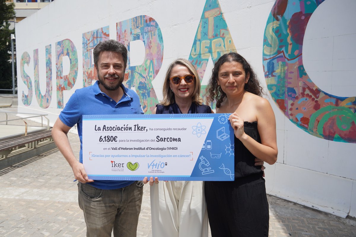 Vall d’Hebron Institute of Oncology (VHIO) (@vhio) on Twitter photo 💙 ¡Gracias, Asociación Iker ‼️ Por vuestro compromiso con la investigación del #LiposarcomaMixoide.
La donación se destinará al Grupo de Investigación Traslacional en Sarcomas del #VHIO, liderado por <a href="/DrCeSarcoma/">César Serrano García</a>.
👉 linke.to/AIker_VHIO25 💙 ¡Gracias, Asociación Iker ‼️ Por vuestro compromiso con la investigación del #LiposarcomaMixoide.
La donación se destinará al Grupo de Investigación Traslacional en Sarcomas del #VHIO, liderado por <a href="/DrCeSarcoma/">César Serrano García</a>.
👉 linke.to/AIker_VHIO25