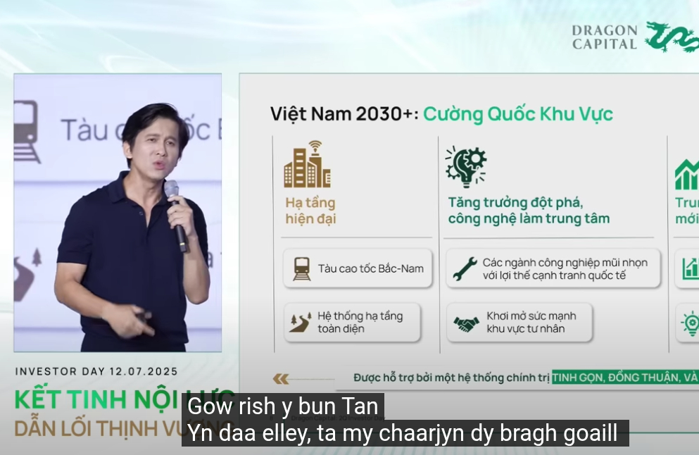 Over 7,000 have viewed the presentations from last weekend's Dragon Capital Investor Day. 

It was conducted in Vietnamese, but don't  let that hold you back - YouTube's auto translate  is your friend.  Subtitles available in over 100 languages
youtu.be/a1Ze2GfLUMg?si…