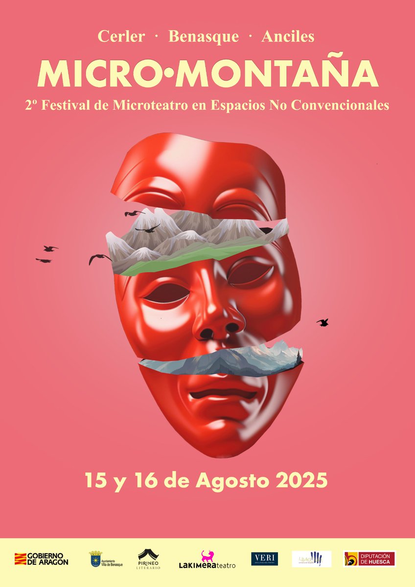 #MICROMONTAÑA 🍀
Serán los próximos 15 y 16 de Agosto cuando se lleve a cabo la 2°Edición del Festival.
20 representaciones en 2 dias, y una oportunidad única para redescubrir rincones emblemáticos del valle de Benasque y sus preciosos paisajes gracias al teatro.