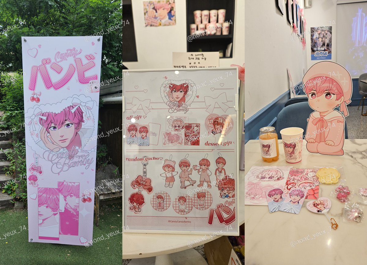 #캔디캔디밤비 ♡
#CandyCandyBamby ♡
디피도 핑쿠핑쿠하고 뽑기도 나름 성공함 😋