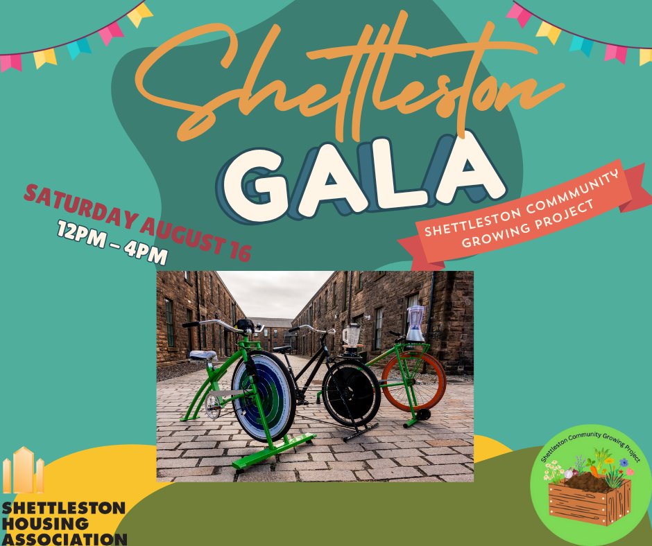 Smoothie Bike, Anyone? 
Fancy making your own smoothie using pedal power? 
Our smoothie bike is back at the Gala – hop on, blend up some fruity goodness, and have a laugh doing it. 
Fun, free, and great for all ages. 
#ShettlestonGala2025