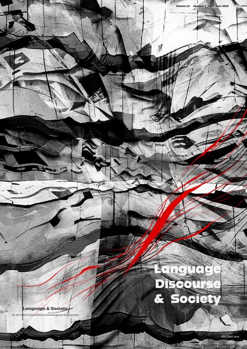 ISPPAN's tweet image. 📣 New issue of Language, Discourse &amp;amp; Society is out! Vol. 13(1) explores Discourses on War in the 21st Century co-edited by @LemanczykMagda #ISPPAN &amp;amp; M.Troszyński @CollegiumC 👇 language-and-society.org/volume-13-numb… @PAN_akademia #ISA #PAN #Civitas #WarDiscourses