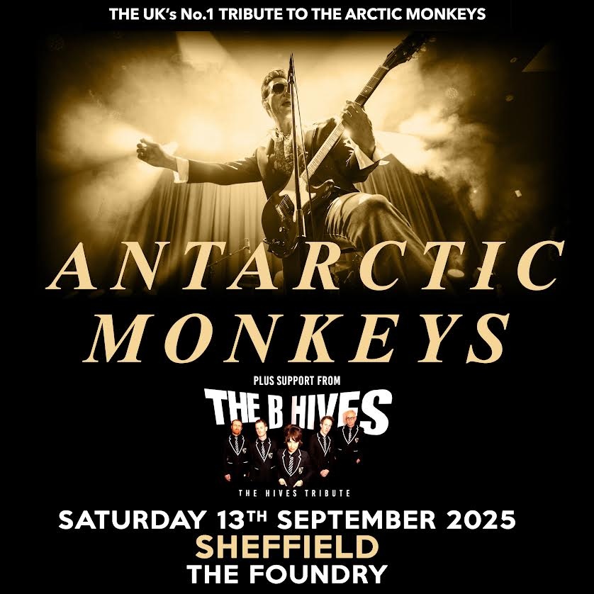 Foundry Sheffield (@foundrysu) on Twitter photo After their success last year, <a href="/arcticstribband/">Antarctic Monkeys</a> are back at Foundry this September with support from The B Hives, relive that 2023 Hillsborough park magic with this top night of tribute double trouble After their success last year, <a href="/arcticstribband/">Antarctic Monkeys</a> are back at Foundry this September with support from The B Hives, relive that 2023 Hillsborough park magic with this top night of tribute double trouble