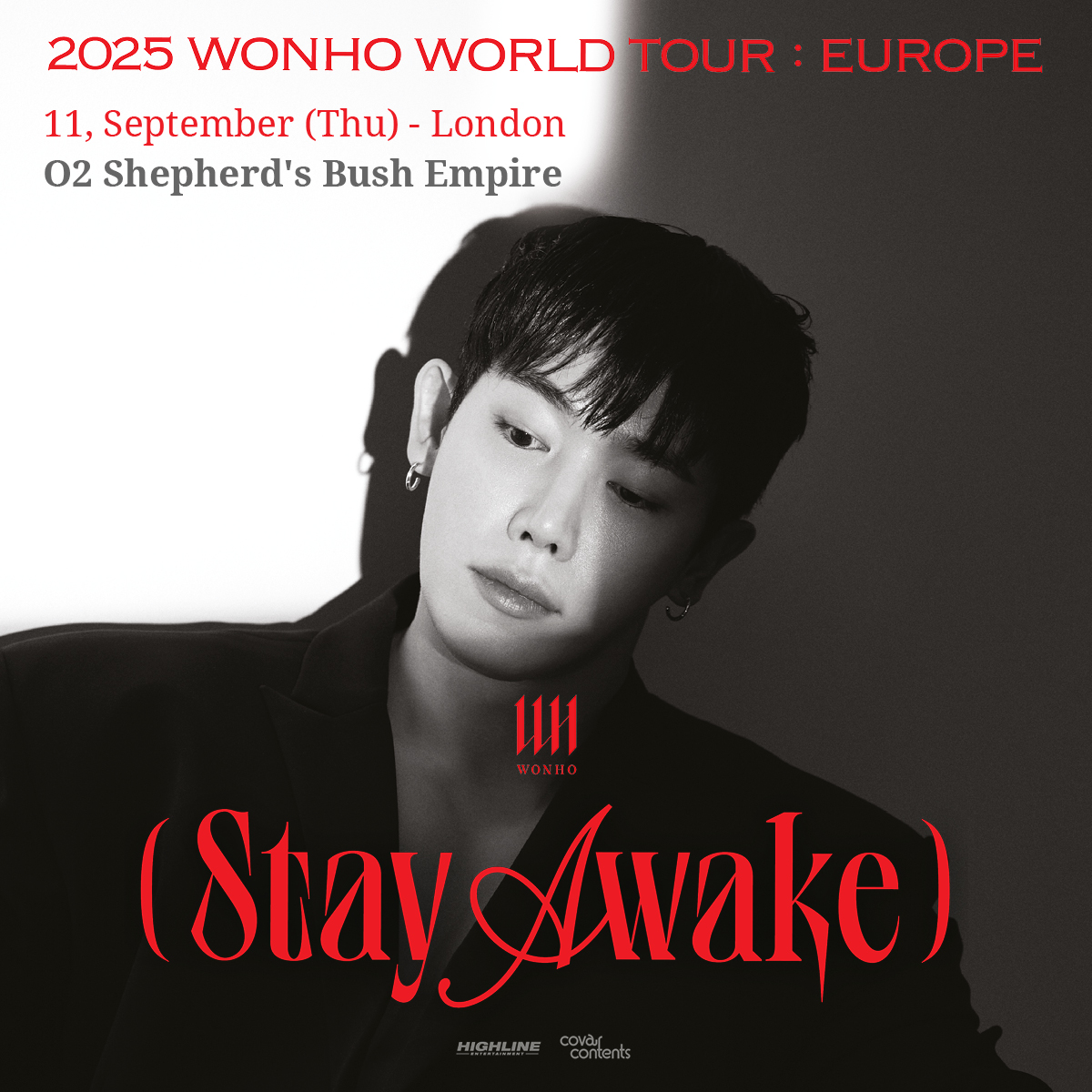 ON SALE: <a href="/official__wonho/">WONHO Official</a> is heading to London's <a href="/O2SBE/">O2 Shepherd's Bush Empire</a> in September 💙
 
Grab tickets 👉 livenation.uk/qZ8950WoaMU