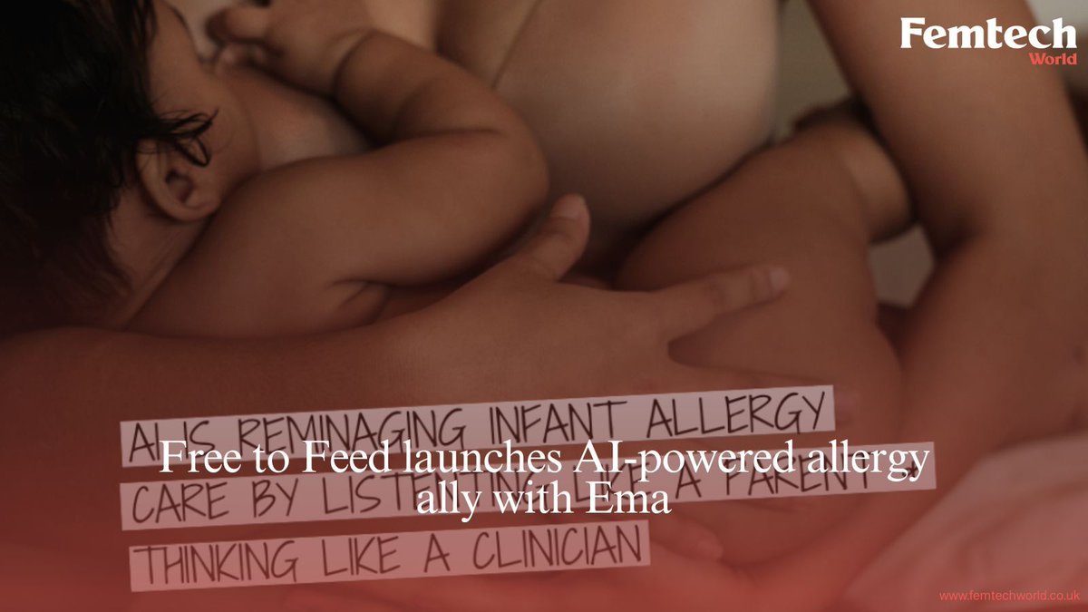 In a bold stride toward reshaping paediatric allergy care, Free to Feed has launched a groundbreaking new partnership with Ema, the first AI platform built for women’s health 

🔗 Full story: buff.ly/KOneBwi 

.<a href="/Stanford/">Stanford University</a> <a href="/HooverInst/">Hoover Institution</a> 

#InfantAllergies #PaediatricCare
