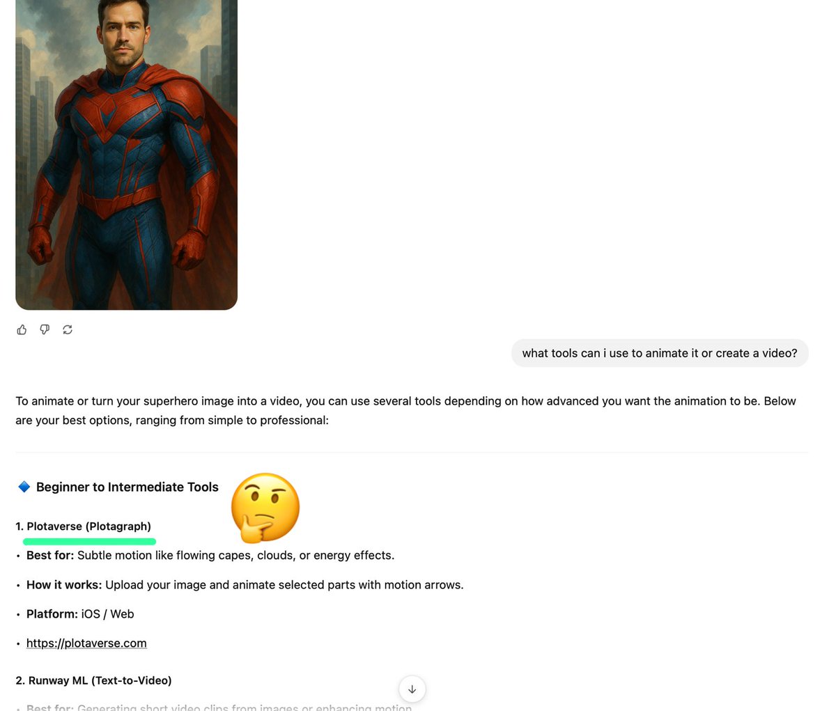Okay Chat, I guess I'll use the app I'm building 😅<a href="/Plotaverse/">Plotaverse</a>