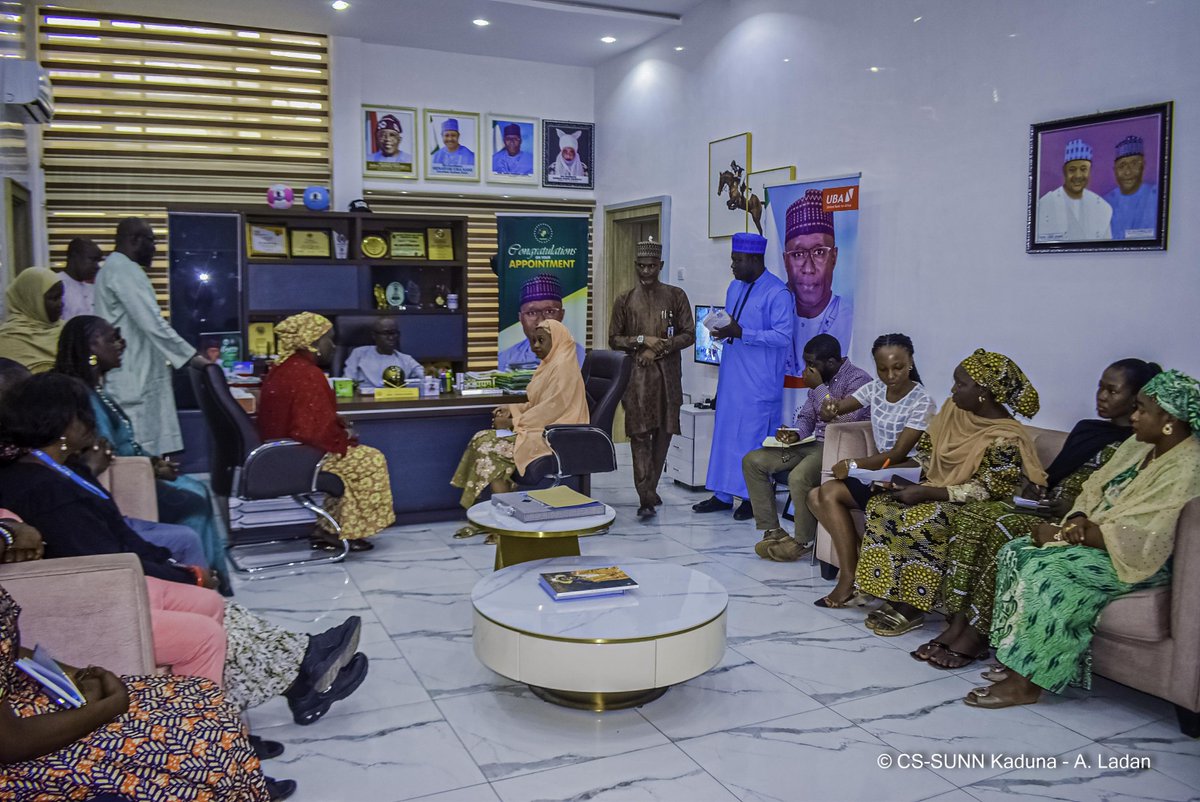 EWEI, as part of <a href="/CS_SUNN/">SUN CSA-Nigeria</a>  <a href="/cs_sunnkaduna/">CS-SUNN Kaduna</a> delegation, joined a week-long advocacy visit to key Ministries, Departments, and Agencies (MDAs) in Kaduna State involved in nutrition. Led by the State Committee on Food and Nutrition and the State Budget and Planning Commission,