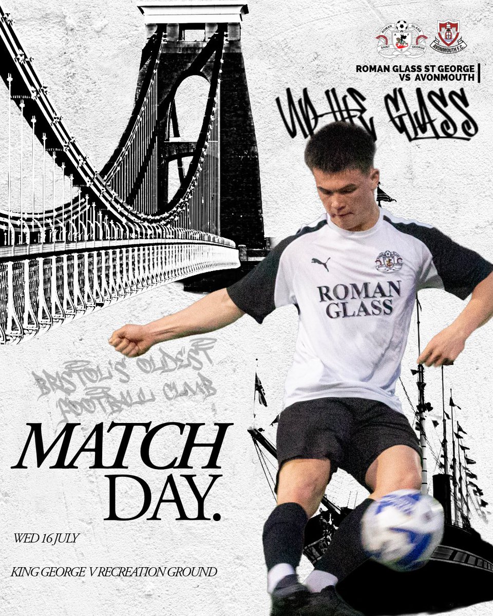 Roman Glass St. George ๐๐ช๐ด๓ ง๓ ข๓ ฅ๓ ฎ๓ ง๓ ฟ (@romanglassfc) on Twitter photo ๐๐๐๐๐๐๐๐
And pre-season continues tonight as the Glass travel to Avonmouth for their fourth preseason friendly!
๐ <a href="/AvonmouthFC/">Avonmouth FC</a>
๐ Pre-Season
โฐ 19.45 KO
๐ King George V Rec. Ground , BS11 9ND
<a href="/bsoccerworld/">Bristol Soccerworld</a> <a href="/swsportsnews/">South West Sports News</a>
#UpTheGlass | #RGSG ๐๐๐๐๐๐๐๐
And pre-season continues tonight as the Glass travel to Avonmouth for their fourth preseason friendly!
๐ <a href="/AvonmouthFC/">Avonmouth FC</a>
๐ Pre-Season
โฐ 19.45 KO
๐ King George V Rec. Ground , BS11 9ND
<a href="/bsoccerworld/">Bristol Soccerworld</a> <a href="/swsportsnews/">South West Sports News</a>
#UpTheGlass | #RGSG