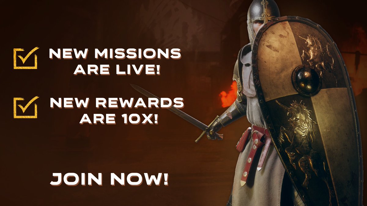 BLOCKLORDS's tweet image. 🔥 New Missions Are Live! 🔥
Head over to the Community Hub now - fresh challenges await!
✅ 10x Rewards
✅ Farming Challenges
✅ Battle Challenges
✅ Social Quests
👉 community.blocklords.com
Don’t miss out - start grinding and claim your amazing rewards 🏆⚔️