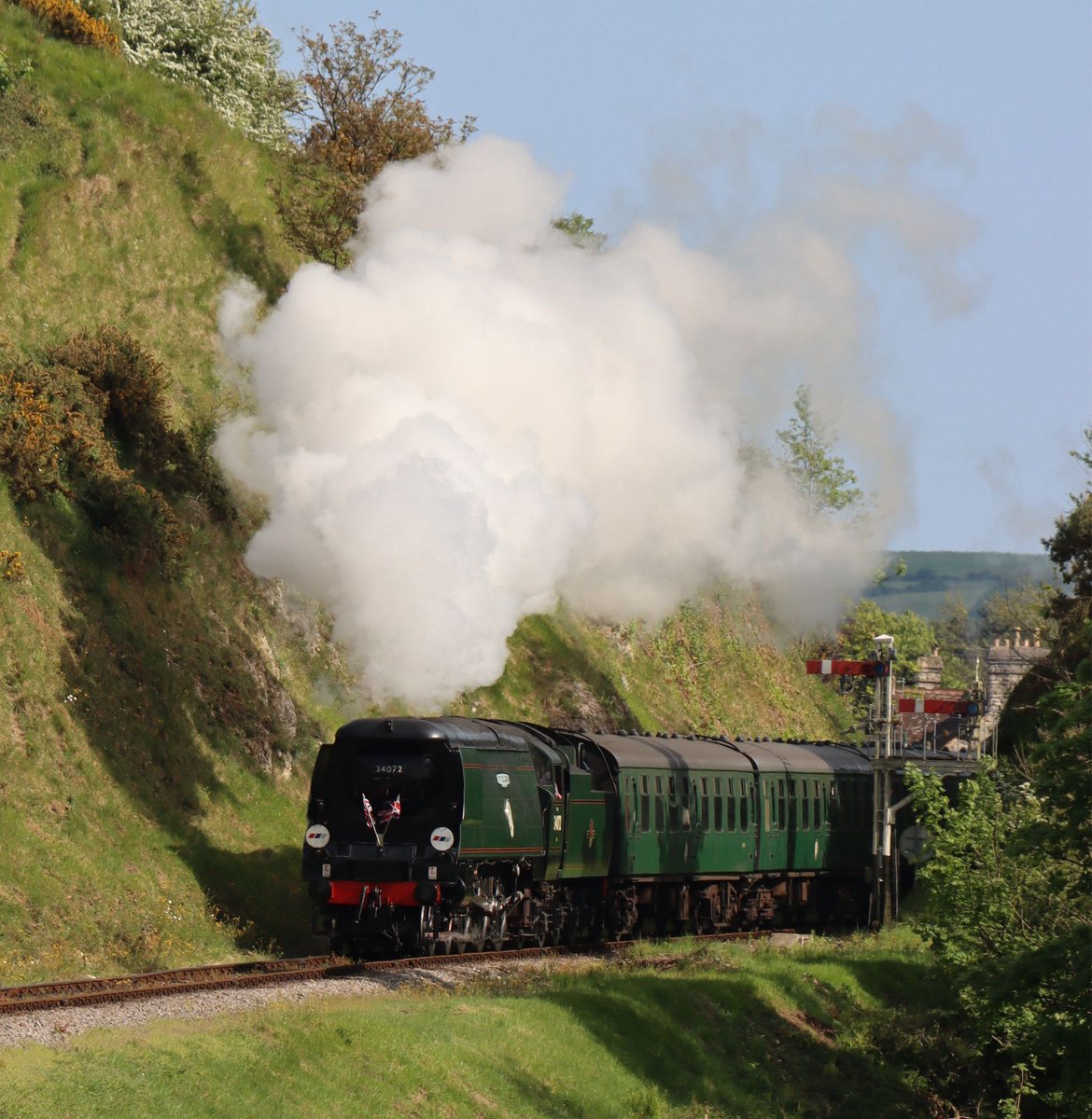 Corfe Castle, Swanage Railway (Submitted by Phil Wimbush)
#SignalOfTheDay