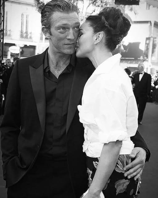 Monica Bellucci and Vincent Cassel, on the red carpet during the 59th Cannes Film Festival. (2006)