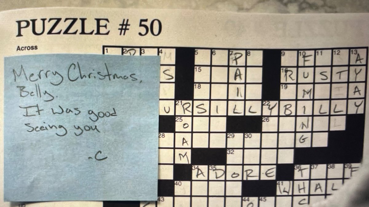 MaddieCole_04's tweet photo. jenny han is INSANE and a GENIUS. 

having the crossword say a reference to not only another book of hers, but specifically P.S. I STILL LOVE YOU? OMG? AND THEN WE CAN SEE BELLY FILLING IT IN. BUT ALSO, CONRAD HAD WROTE IT AT FIRST TOO BUT THEN ERASED IT😭 #TheSummerITurnedPretty https://t.co/X1bloAelww