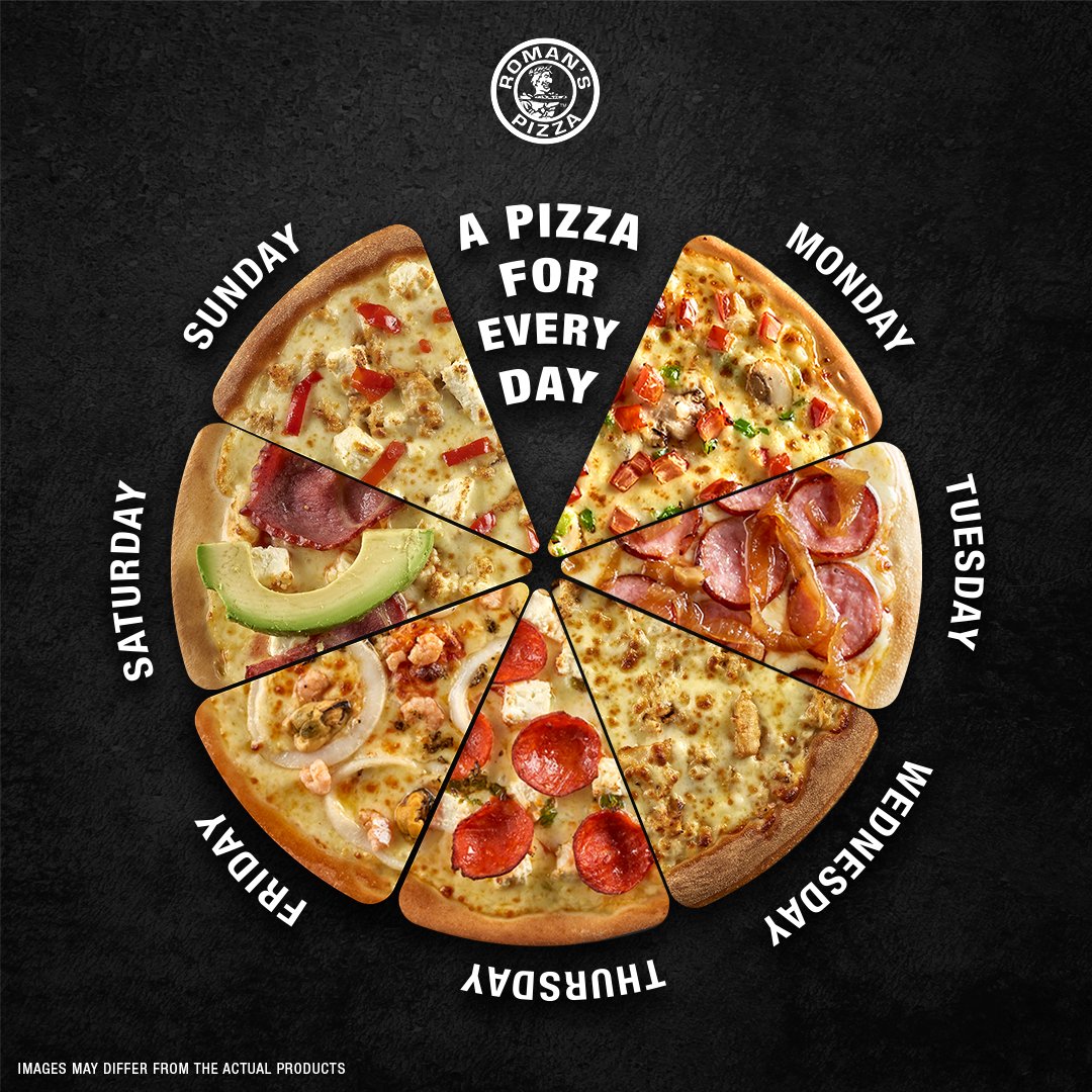 A pizza for every day? Who says you can’t! 🍕😉
There’s always a reason for another slice.

#RomansPizza #PizzaEveryday #PizzaLove #NoRulesJustPizza #SliceOfHappiness