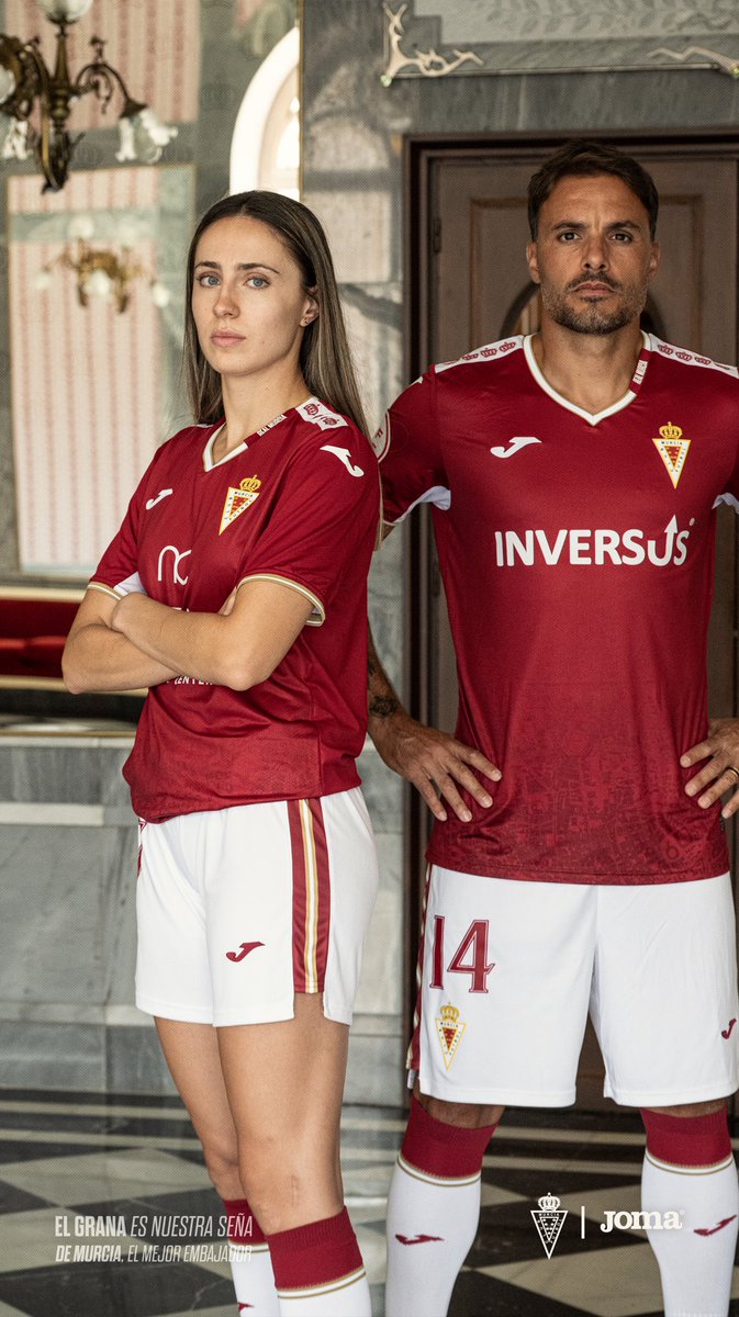 Real Murcia Femenino (@realmurciafeme) on Twitter photo ๐ '๐๐ญ ๐๐๐๐๐ ๐ฆ๐ด ๐ฏ๐ถ๐ฆ๐ด๐ต๐ณ๐ข ๐ด๐ฆ๐ฏฬ๐ขยด
<a href="/JomaSport/">Joma Sport</a>
โค๏ธ Primera equipaciรณn 25-26
๐ <a href="/laura_ms01/">Laura Mazรณn Sรกnchez</a> <a href="/PLeonSanchez/">Pedro Leรณn</a>
#RealMurciaFemenino ๐ '๐๐ญ ๐๐๐๐๐ ๐ฆ๐ด ๐ฏ๐ถ๐ฆ๐ด๐ต๐ณ๐ข ๐ด๐ฆ๐ฏฬ๐ขยด
<a href="/JomaSport/">Joma Sport</a>
โค๏ธ Primera equipaciรณn 25-26
๐ <a href="/laura_ms01/">Laura Mazรณn Sรกnchez</a> <a href="/PLeonSanchez/">Pedro Leรณn</a>
#RealMurciaFemenino