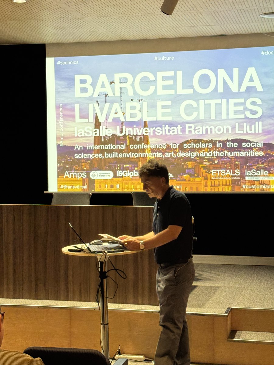 LaSalleBCN's tweet image. 🏙️  From today until July 18, our School of Architecture (ETSALS) proudly hosts the @ArchitectureMPS Livable Cities Conference, a global forum to rethink how we design, live in, and care for our cities.

#LivableCities #LaSalleURL #UrbanDesign #CityFutures #AMPSConference