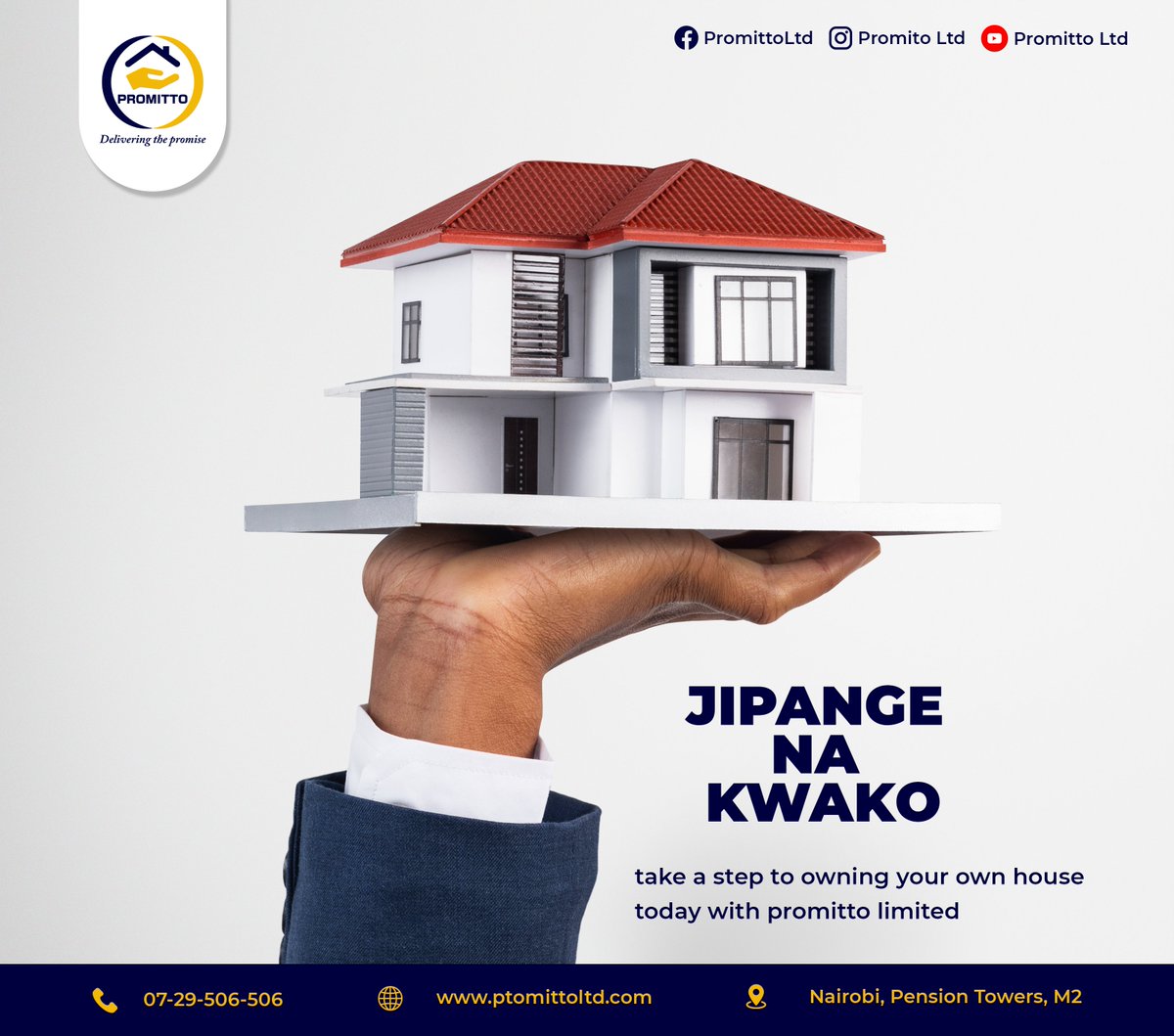 PromittoLtd's tweet image. with only 30% of your total project cost, unaeweza kuwa home owner in the next few months.
 contact us for more information