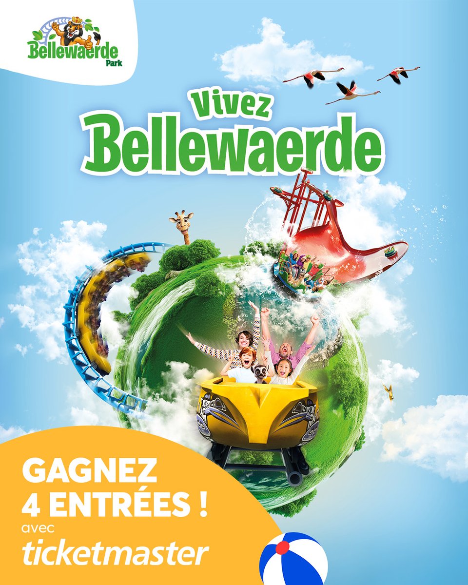Ticketmaster.fr (@ticketmasterfr) on Twitter photo Gagne 4 entrées pour Bellewaerde Park 🦁 ! Pour participer :
Abonne-toi à @ticketmasterfr et <a href="/Bellewaerde/">Bellewaerde</a> 🔥
Dis-nous en commentaire qui tu veux emmener avec toi !
Tirage au sort mercredi 23 juillet à 12h Gagne 4 entrées pour Bellewaerde Park 🦁 ! Pour participer :
Abonne-toi à @ticketmasterfr et <a href="/Bellewaerde/">Bellewaerde</a> 🔥
Dis-nous en commentaire qui tu veux emmener avec toi !
Tirage au sort mercredi 23 juillet à 12h