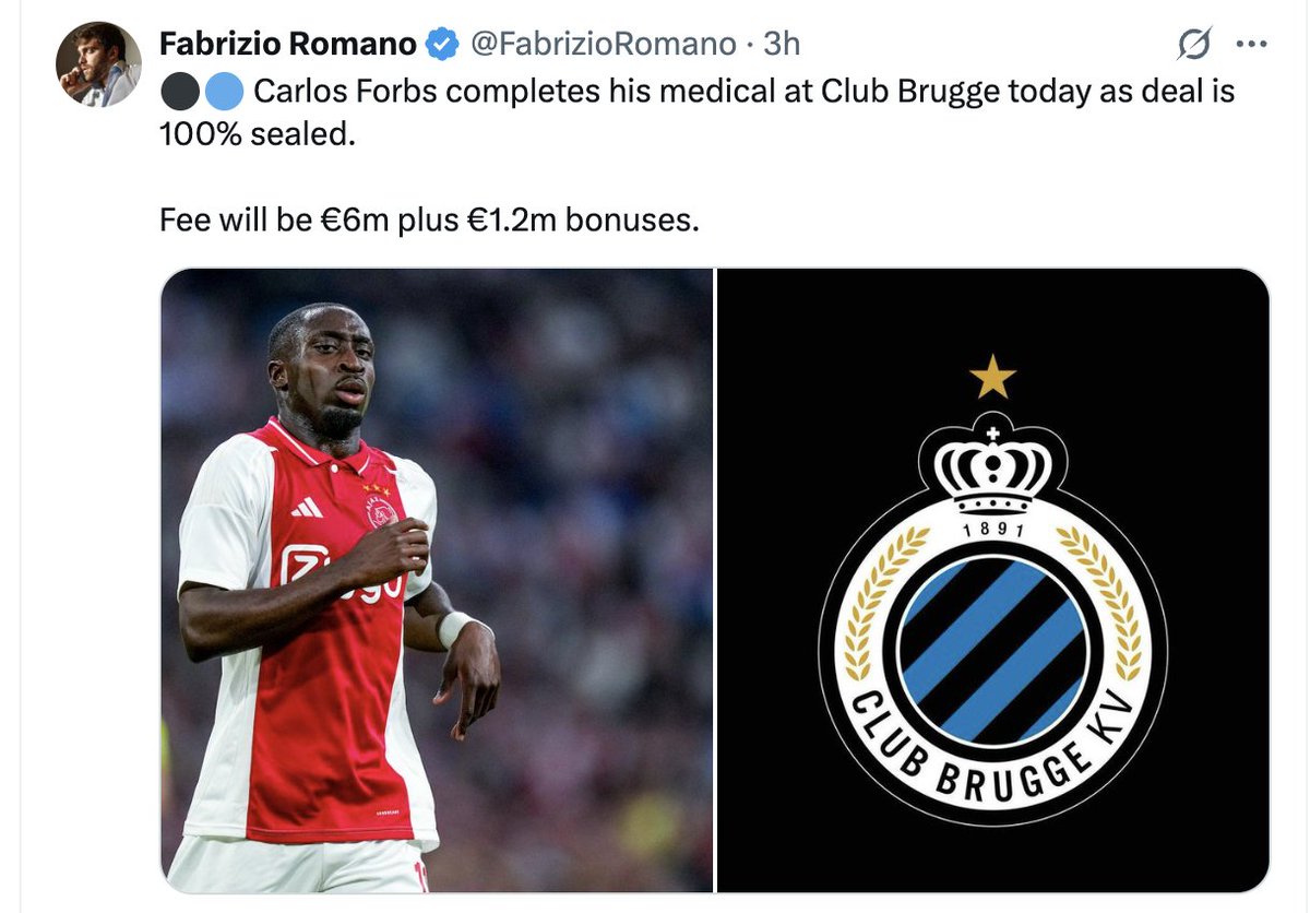 Wat brengt onze brommerrijder nu daadwerkelijk op? Zelfs <a href="/FabrizioRomano/">Fabrizio Romano</a> lijkt het niet zeker te weten  #Ajax #watkostdienuecht