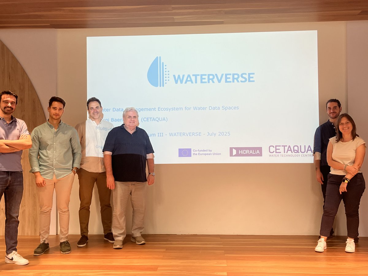 🇪🇸Our 3rd Multi-Stakeholder Forum in #Barcelona was a huge success! 👏

🗓️On July 15, we brought together 25+ experts from utilities, academia &amp; tech to continue shaping the European #Water #DataSpace.

Thank you all! ➡️waterverse.eu/third-waterver…