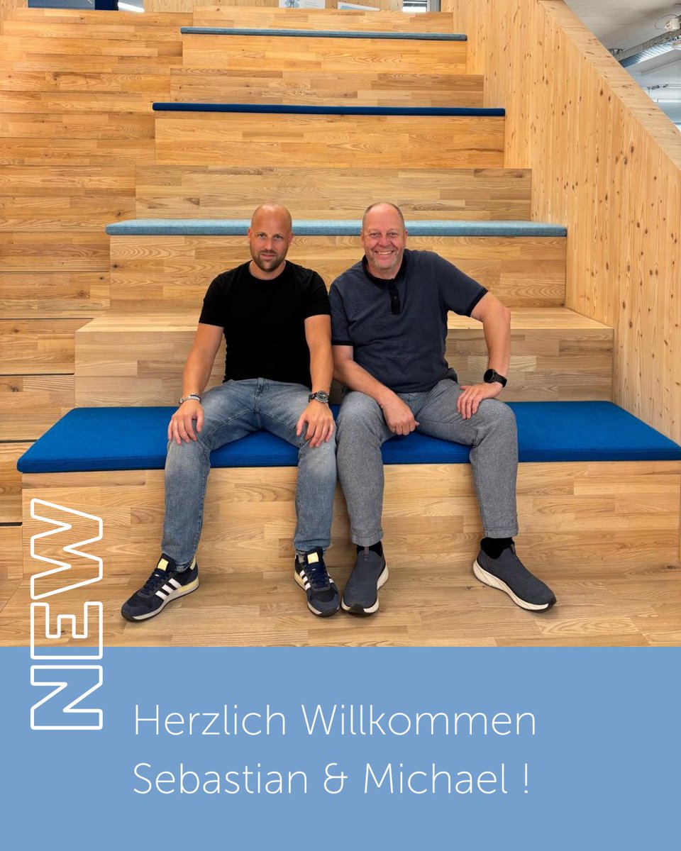 Wir heissen Sebastian Keller und Michael Benz (v.l.n.r.) ganz herzlich Willkommen in der UPGREAT!
Wir wünschen euch einen hervorragenden Start und ein gutes Einleben in eure Teams.

Schön seid ihr da! 🌟🚀
#upgreat #upgreatag #itdiebegeistert #teamspirit